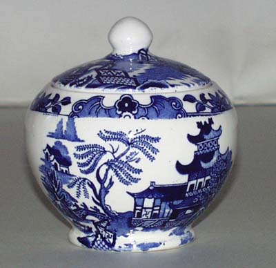 Sugar or Preserve Pot with Cover
